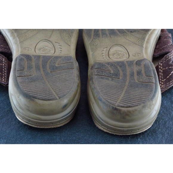 Easy Spirit Sz 6.5 M Brown Slide Synthetic Women Sandals WMES29ER118‎ - Picture 7 of 8